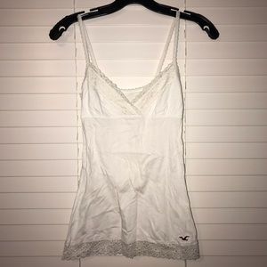 Hollister white camisole